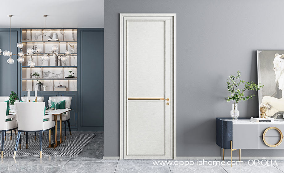 1-Panel Door in White Oak Finish YDX017
