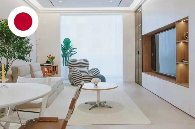 Minimalist Apartment Full House Project in Japan