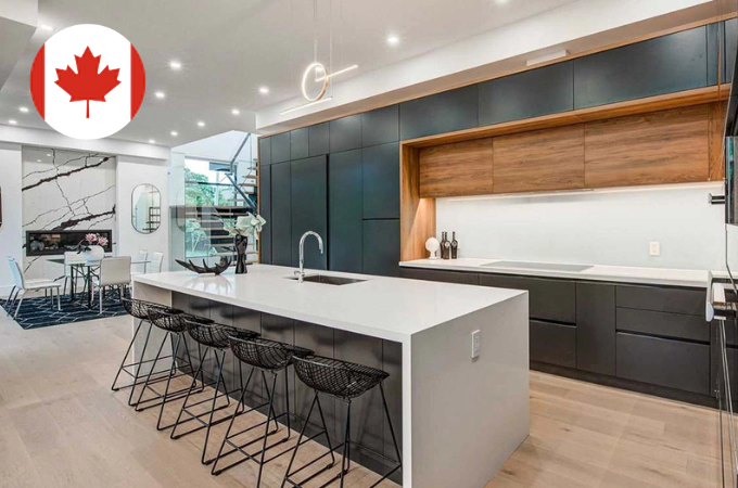 Modern Custom Built Home Project in Oakville, Canada