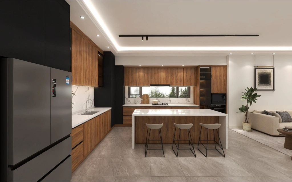 Modern Wood Cabinet Customization Project, Sydney, Australia