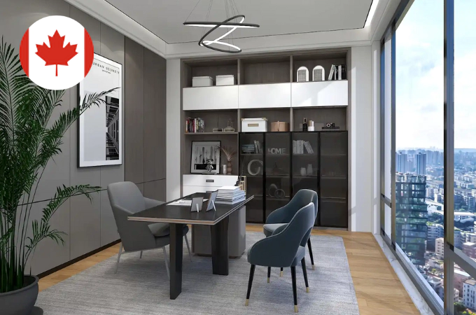Whole House Cabinet Customized Villa Case, Vancouver, Canada